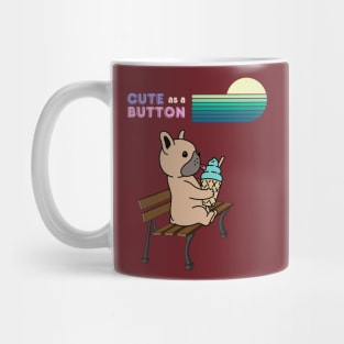 Cute as button Mug